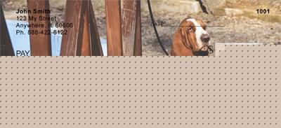 Basset Hounds Near The Beach