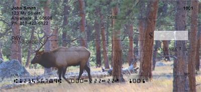 Elk In The Forest