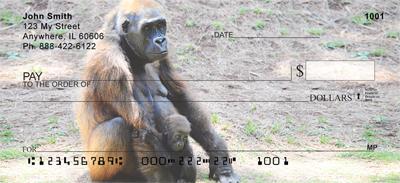Gorilla Mother And Child