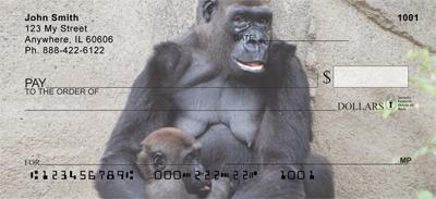 Gorilla Mother And Child