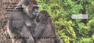 Gorilla Mother And Child
