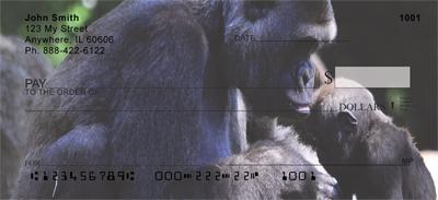 Gorilla Mother And Child