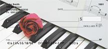 Rose On Piano