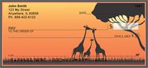 Giraffe Silhouettes