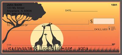 Giraffe Silhouettes