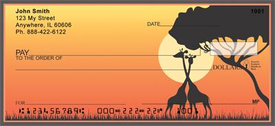 Giraffe Silhouettes