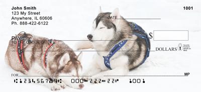 Huskies At Work
