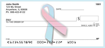 Pink and Blue Ribbon