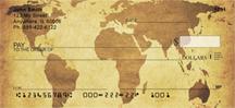 Grunge World Map