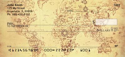 Grunge World Map