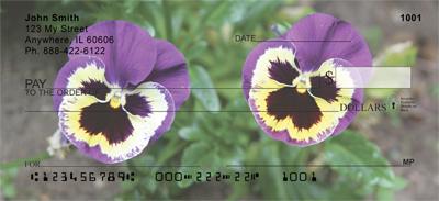 Purple Pansies