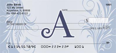 Floral Monogram A