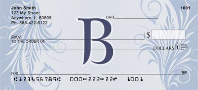 Floral Monogram B