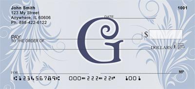 Floral Monogram G