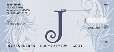Floral Monogram J