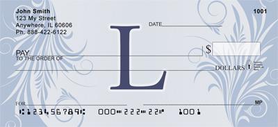 Floral Monogram L