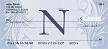 Floral Monogram N