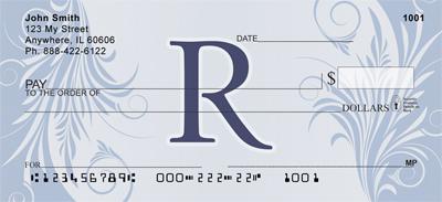 Floral Monogram R