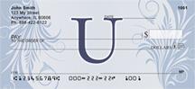Floral Monogram U