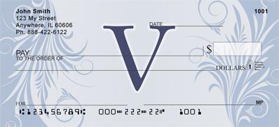 Floral Monogram V