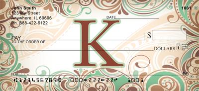 Funky Monogram K
