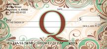 Funky Monogram Q