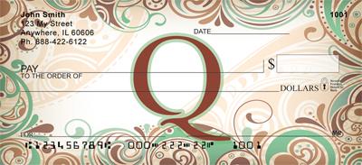 Funky Monogram Q