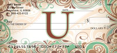 Funky Monogram U