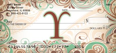Funky Monogram Y