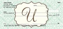 Vintage Monogram U