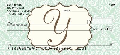 Vintage Monogram Y
