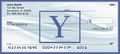 Simple Monogram Y