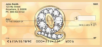 Bling Monogram Q