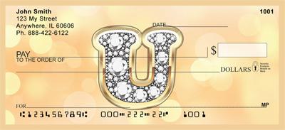 Bling Monogram U
