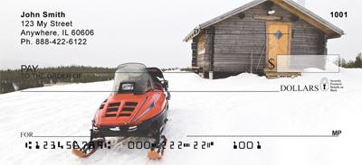 Snowmobiling