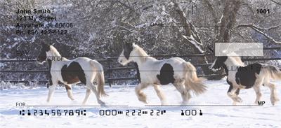 Horses in the Snow