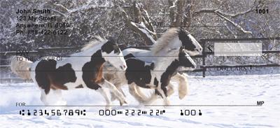 Horses in the Snow