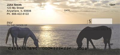 Sunset Horses