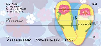 Floral Flip Flops