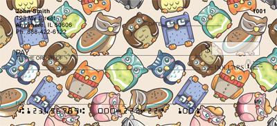 Colorful Owls