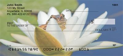 Frog On Lily