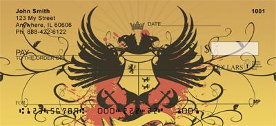Heraldic Double Eagle