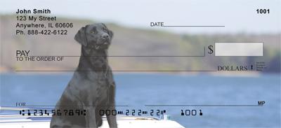 Black Labs On The Shore