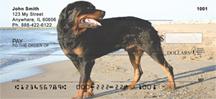 Rottweilers At The Beach