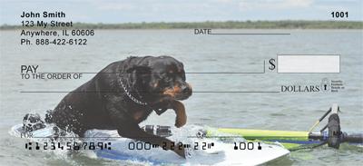 Rottweilers At The Beach