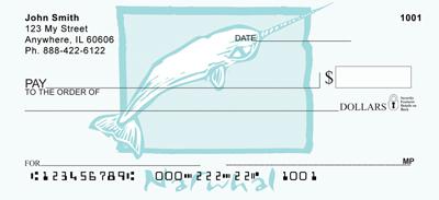 Woodcut Whales