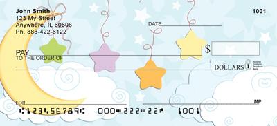 Hanging Moon and Stars