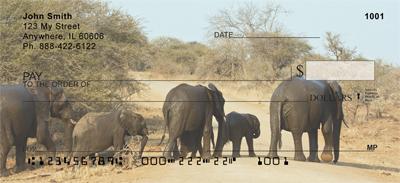 Elephants Crossing