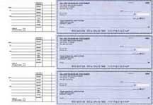 Blue Safety Accounts Payable Business Checks