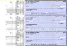 Blue Safety Multi Purpose Business Checks